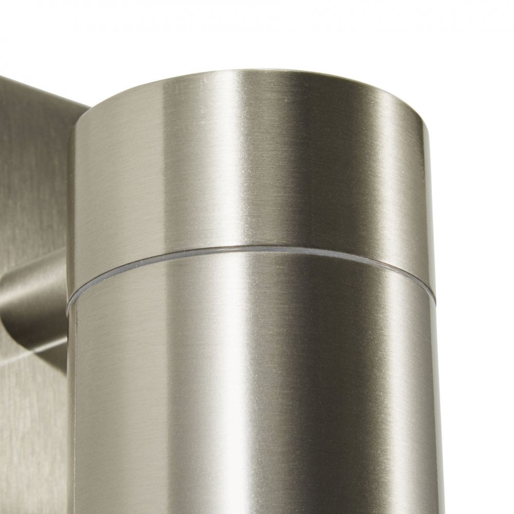 Leto Up or Down light in Stainless Steel