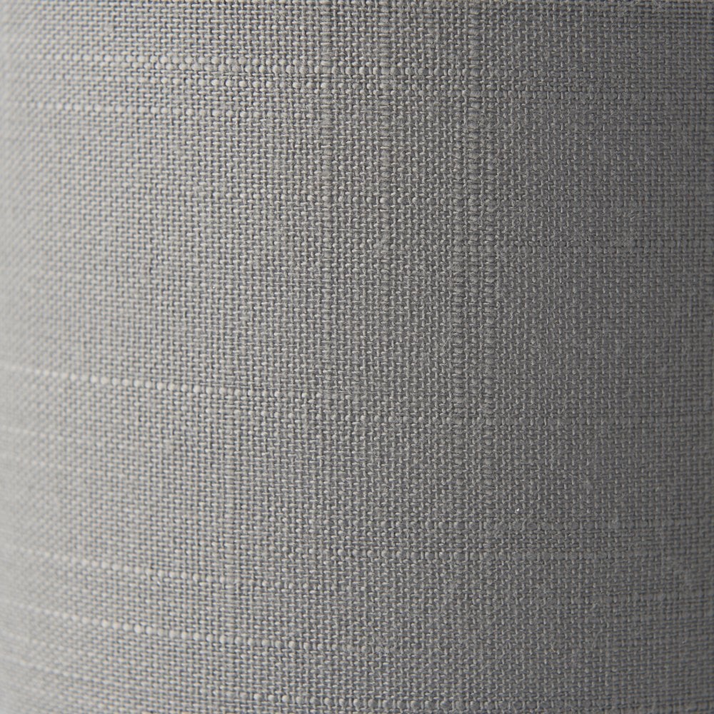 Highclere 6 Light Multi Arm Pendant in Bright Nickel C/W Charcoal Shades