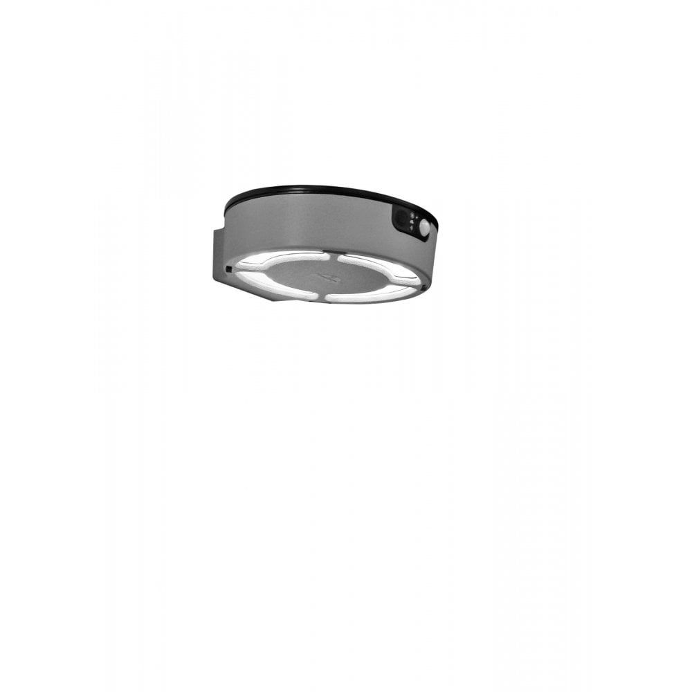 Fortunato Solar 2W Wall Light CCT & Sensor in Grey