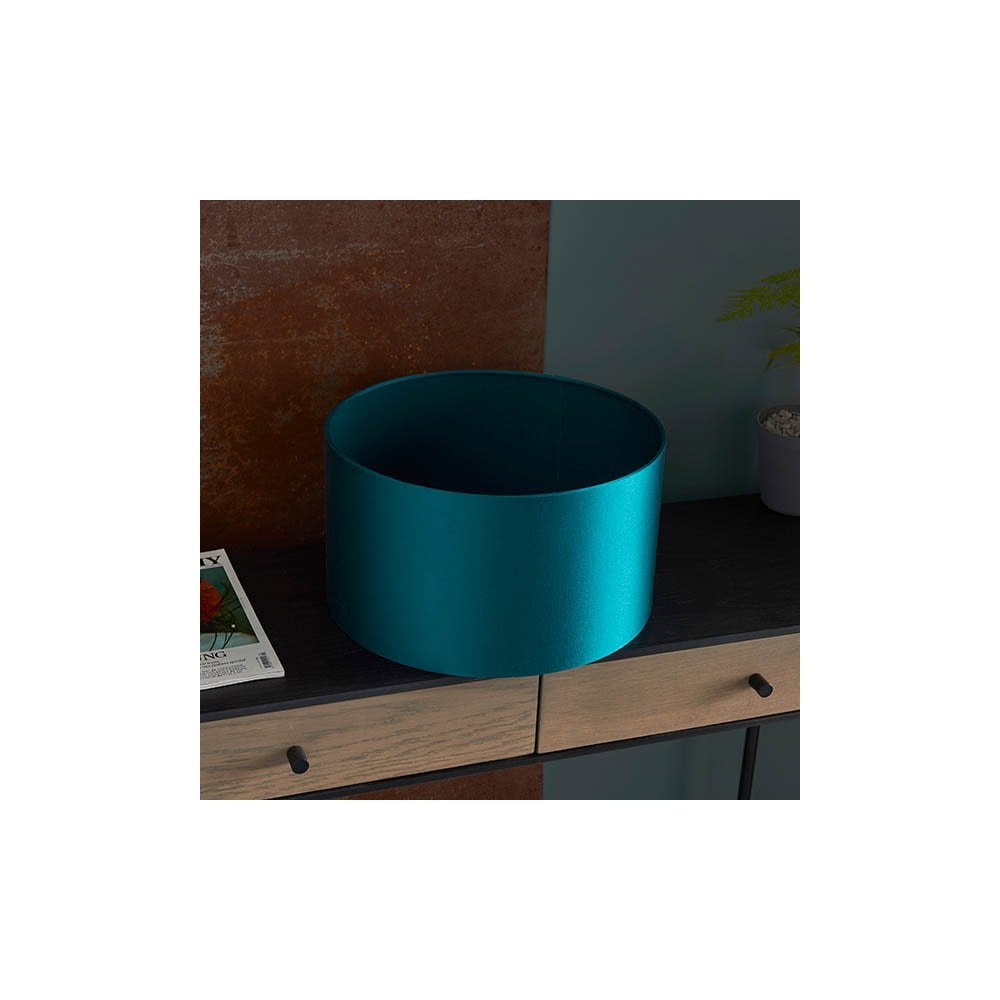 Teal Shade in Satin Fabric