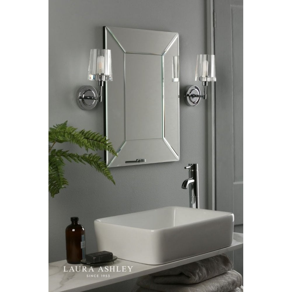 Blake Bathroom Wall Light in Polished Chrome IP44
