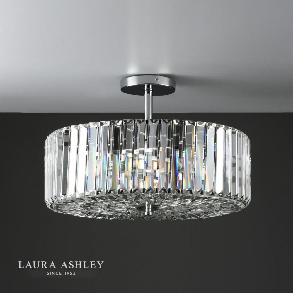 Fernhurst 4 Light Semi Flush in Polished Chrome