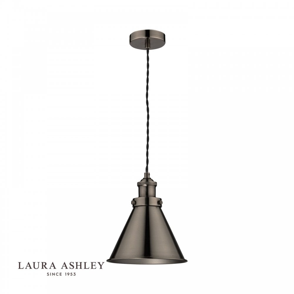 Refus Pendant in Industrial Nickel
