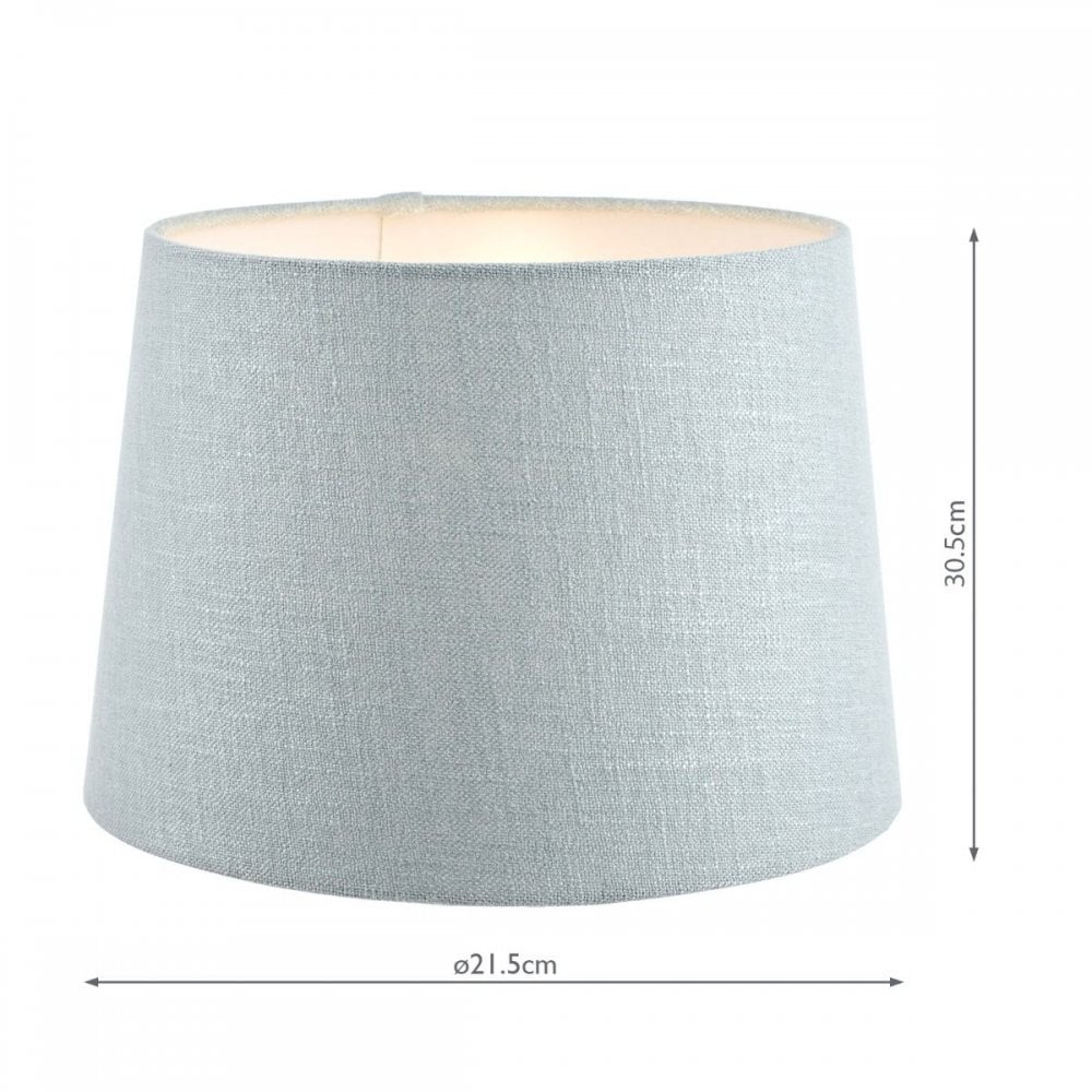 Bacall 12 Inch/300mm Empire Shade in Duck Egg Blue