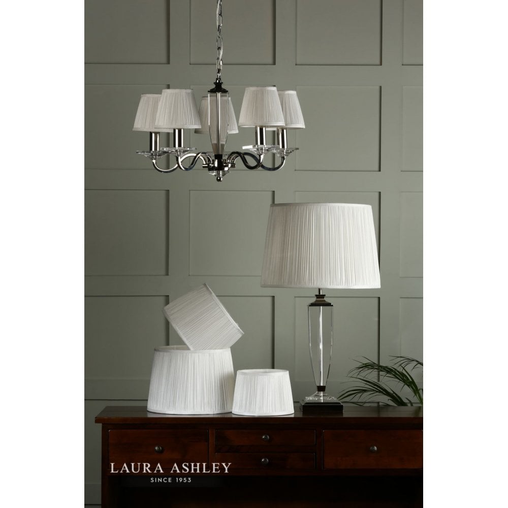 Hemsley Silk Empire Cream 140mm Shade
