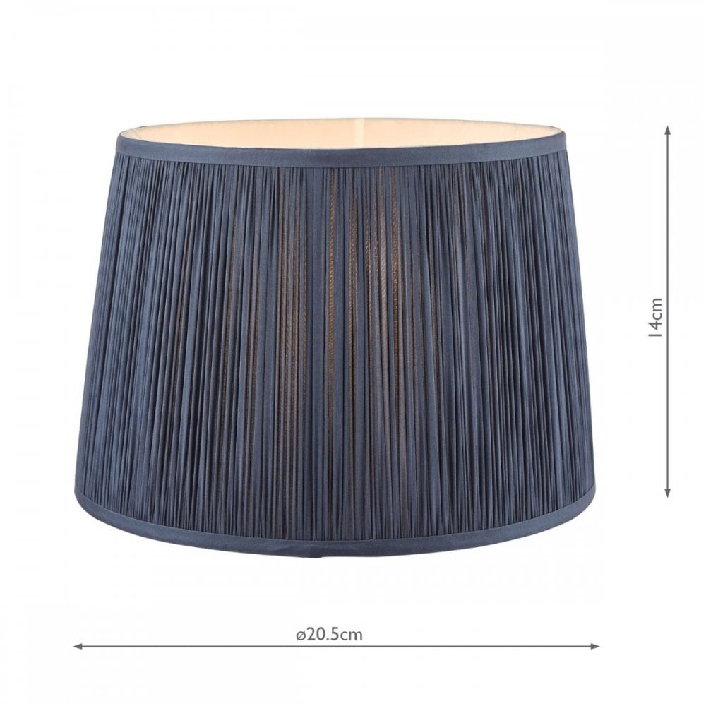 Hemsley Silk Empire Midnight Blue 200mm Shade