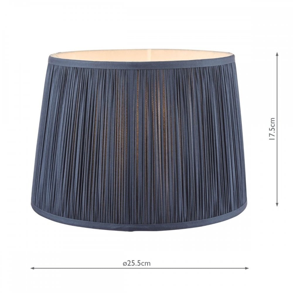 Hemsley Silk Empire Midnight Blue 250mm Shade