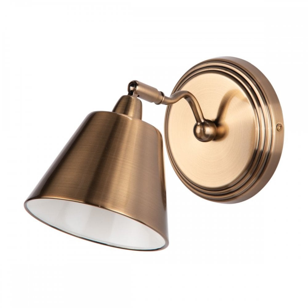 Kempten Wall Light in Antique Brass