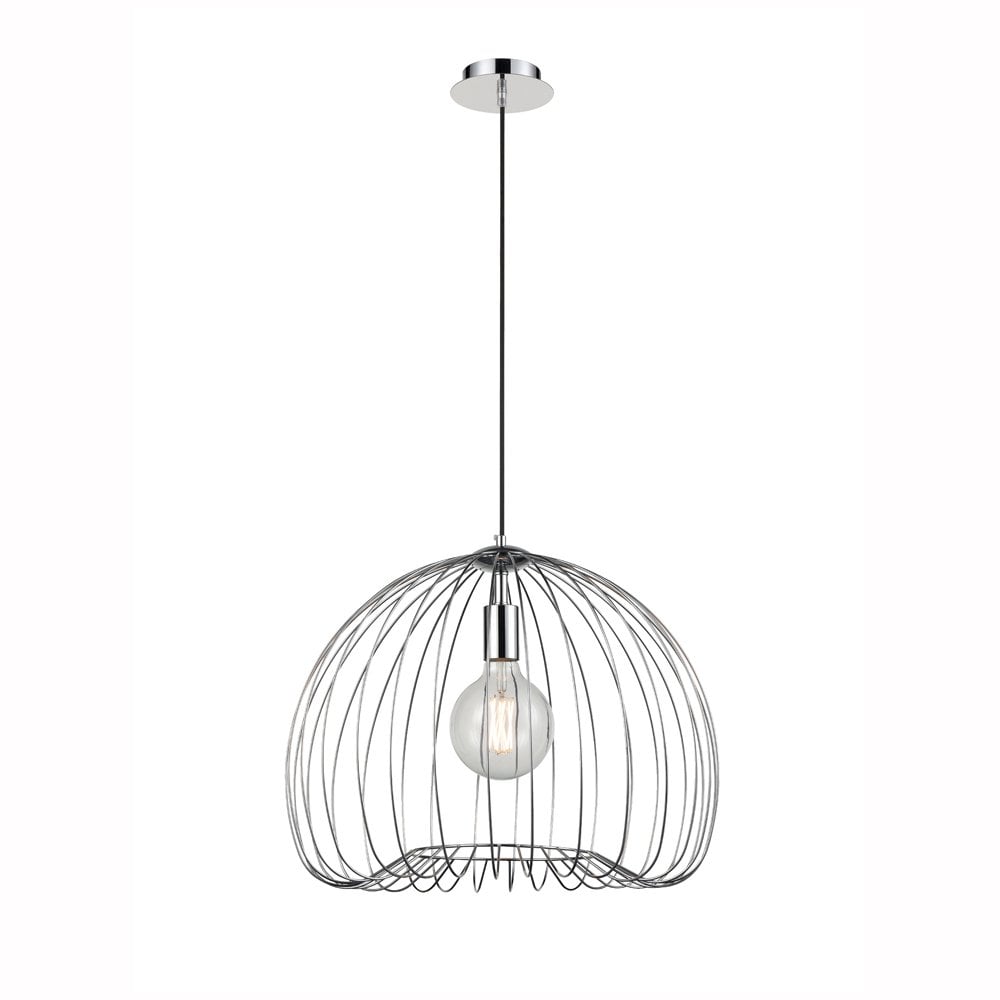 Tropic Pendant in Chrome Finish Dia:495mm