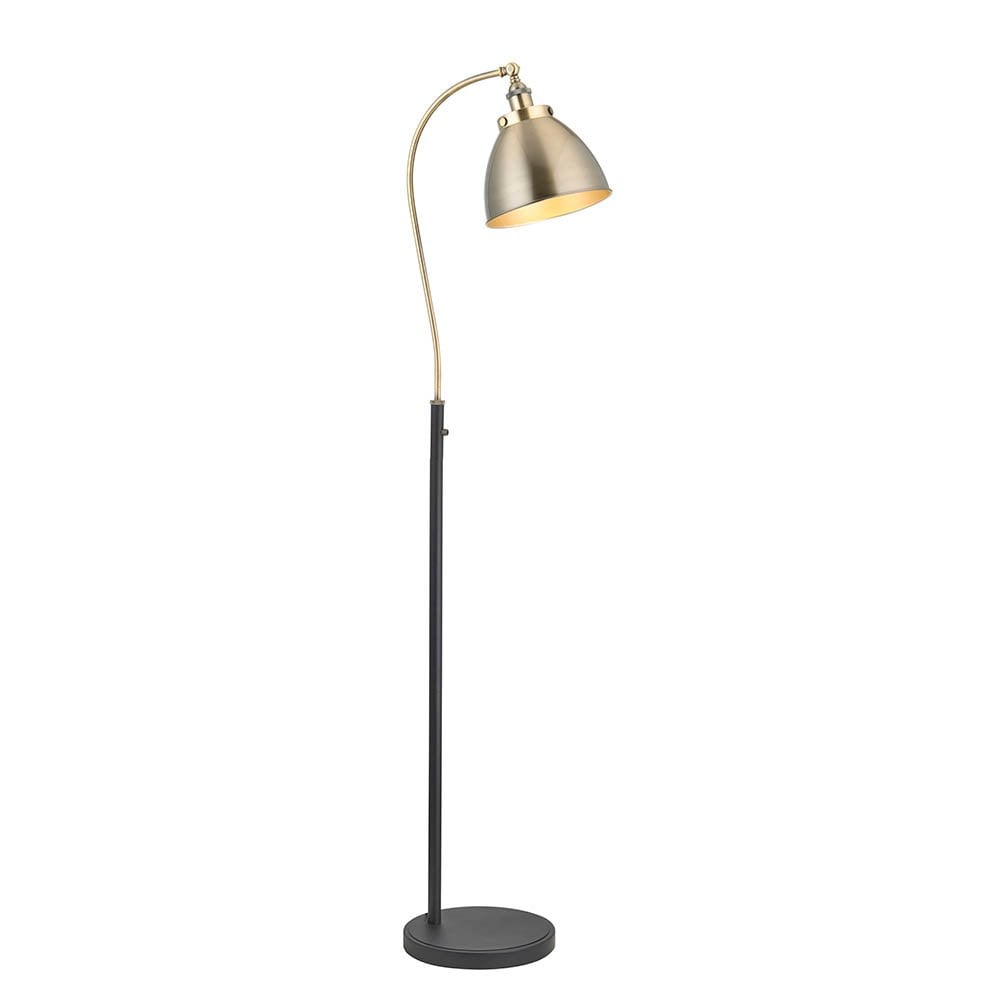 Franklin Antique Brass Floor Lamp