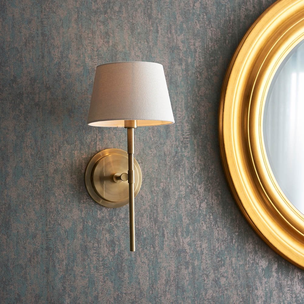 Rennes Wall Light in Antique Brass Bracket Only