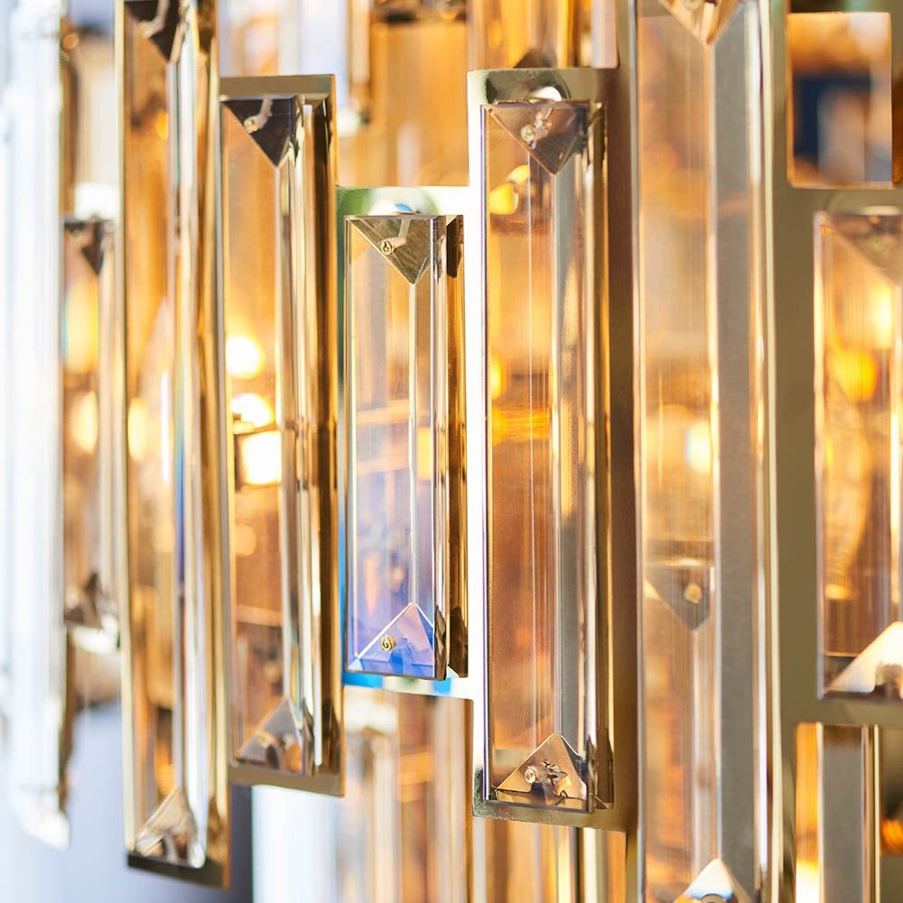 Viviana Gold & Champagne 15 Light Chandelier