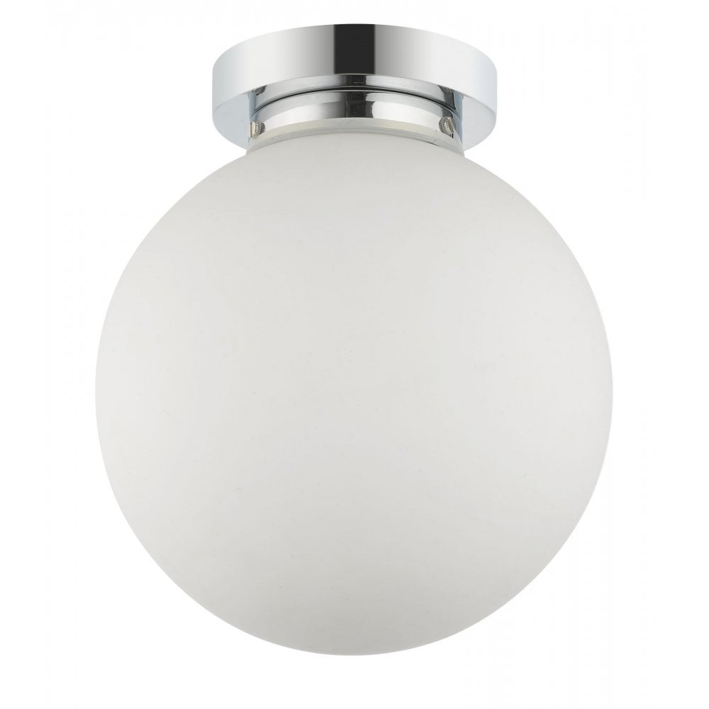 Vanity 1 Light Flush Polished Chrome IP44