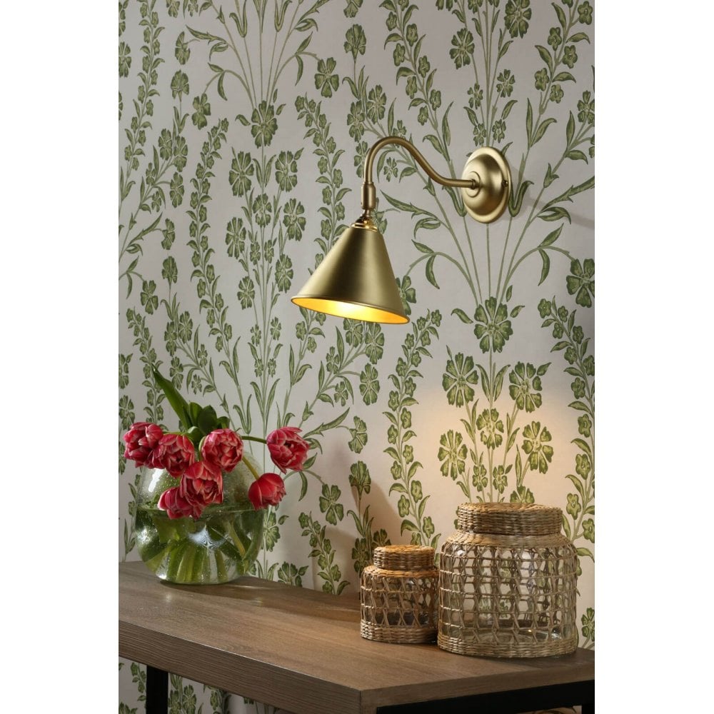 London Butter Brass Metal Wall Light