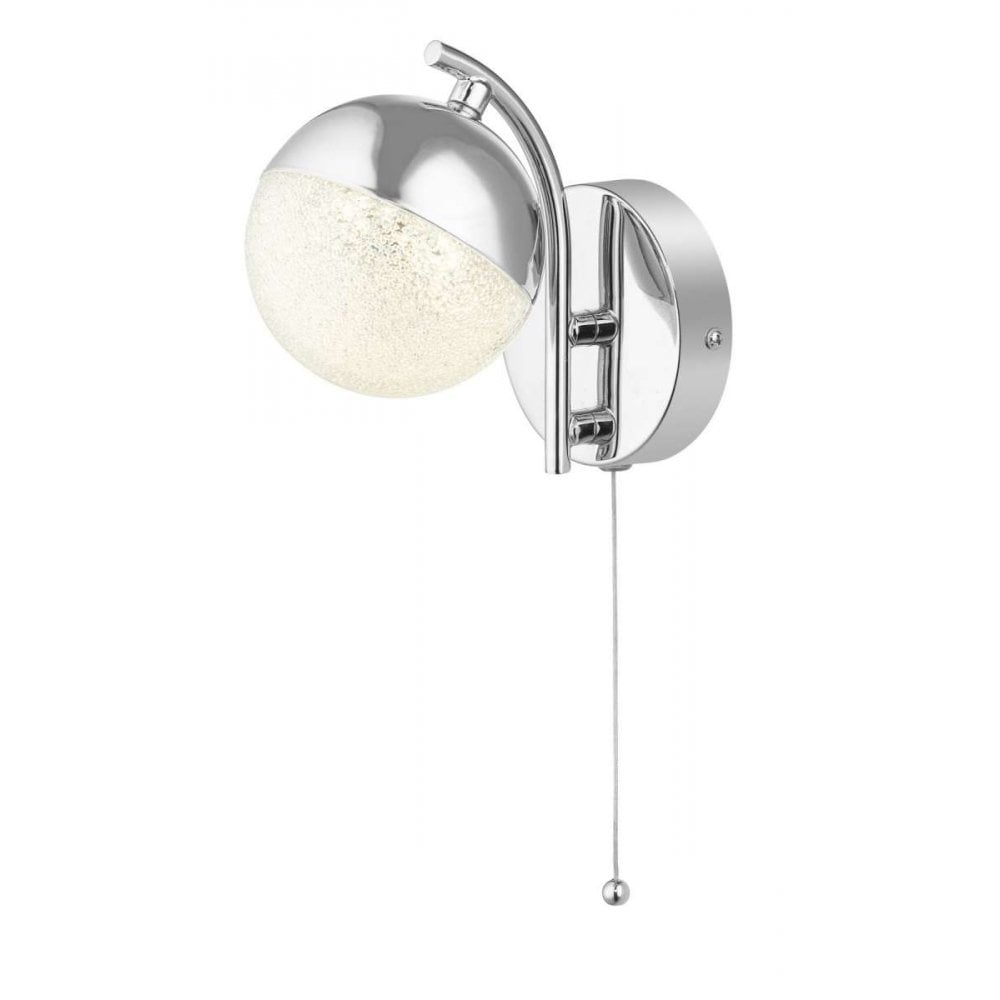 Dew Wall Light in Polished Chrome IP44