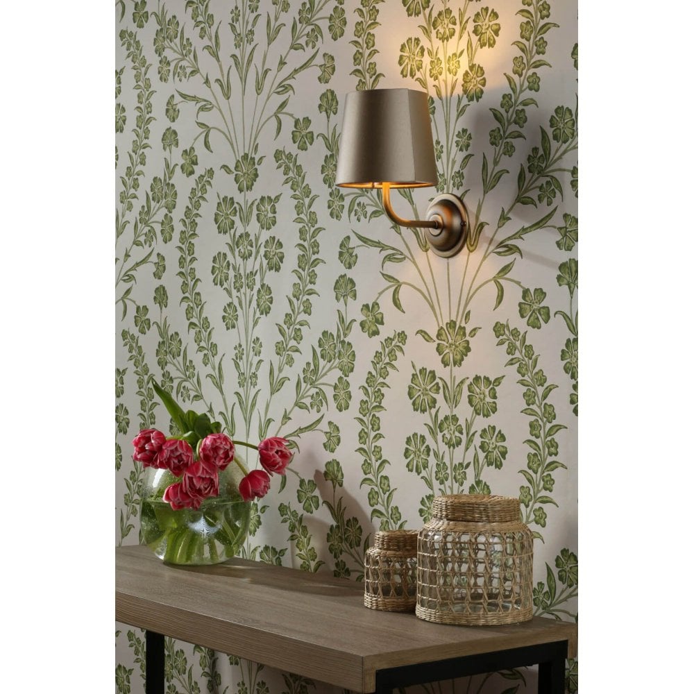 Bexley Single Wall Light in Antique Brass. Fitting Only