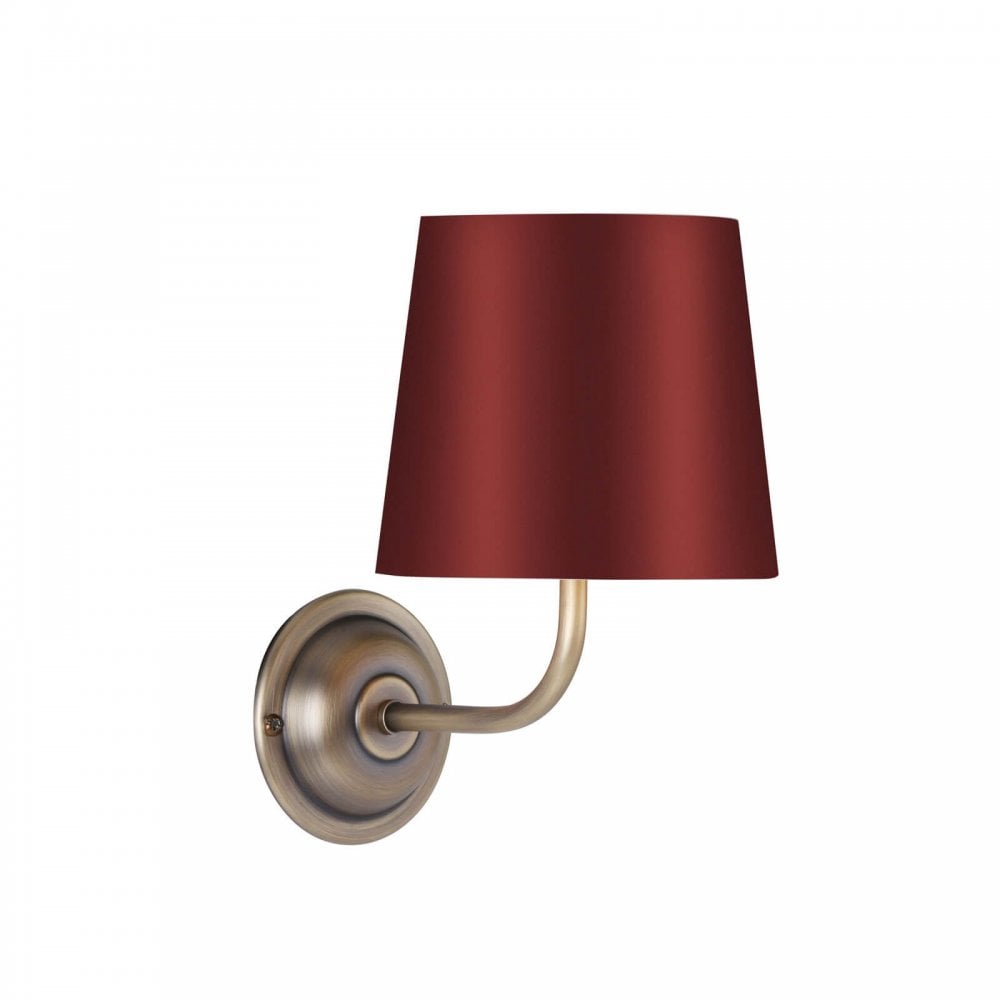Bexley Single Wall Light in Antique Brass. Fitting Only