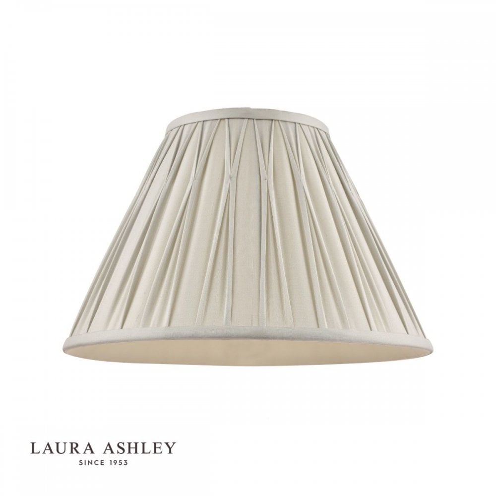Fenn Silk Drum Shade Silver 300mm