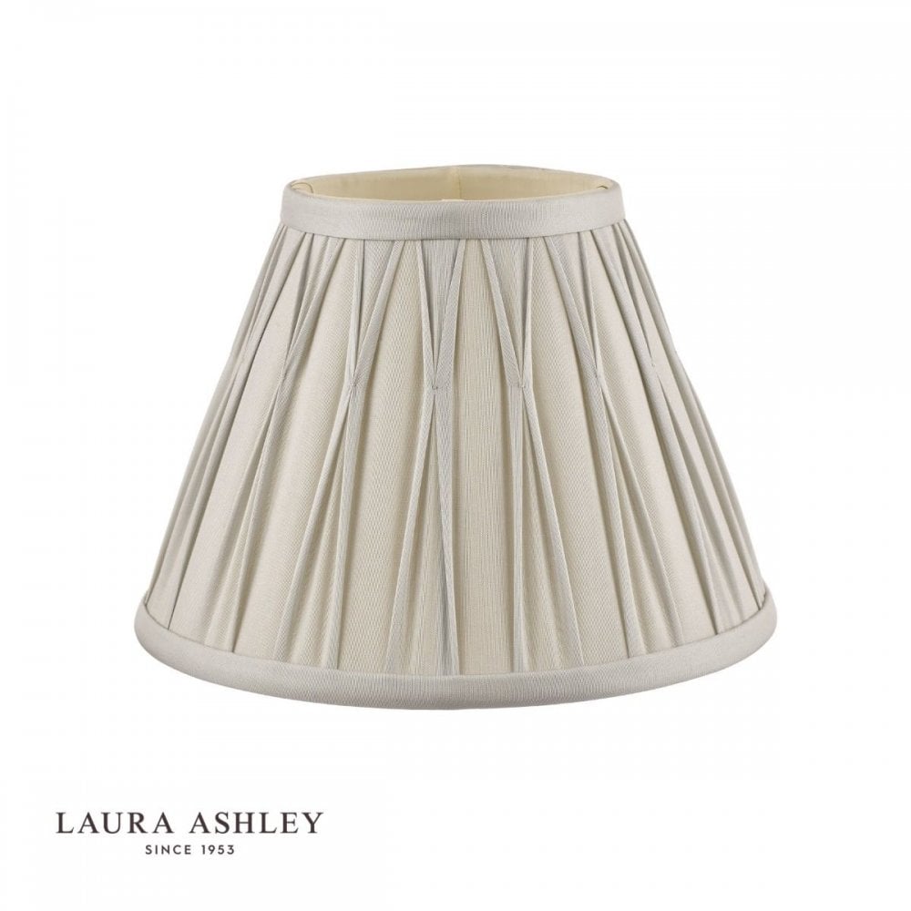 Fenn Silk Drum Shade Silver 200mm
