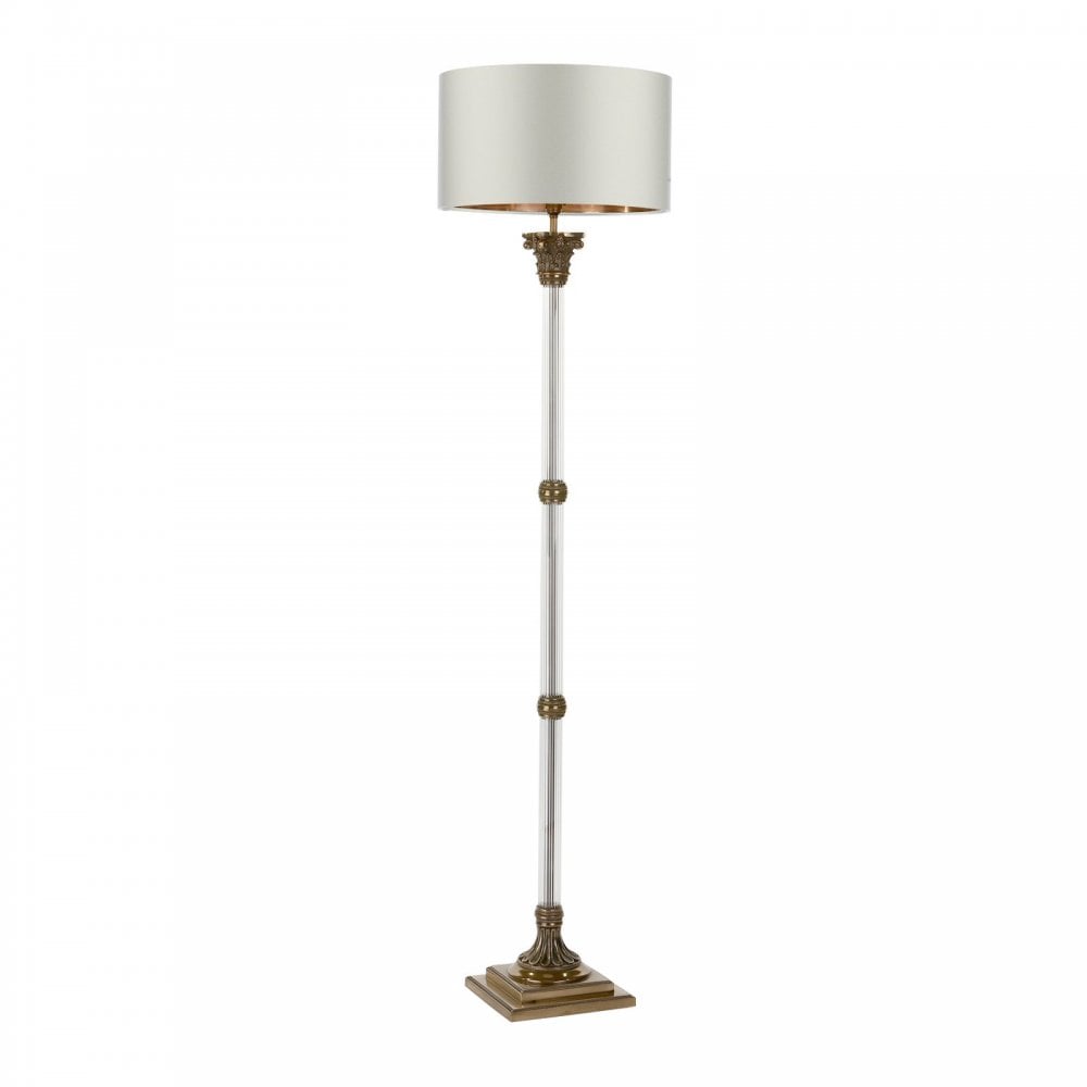 Imperial Floor Lamp Bronze Glass
