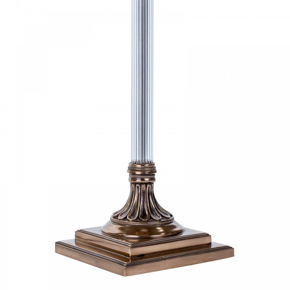 Imperial Floor Lamp Bronze Glass