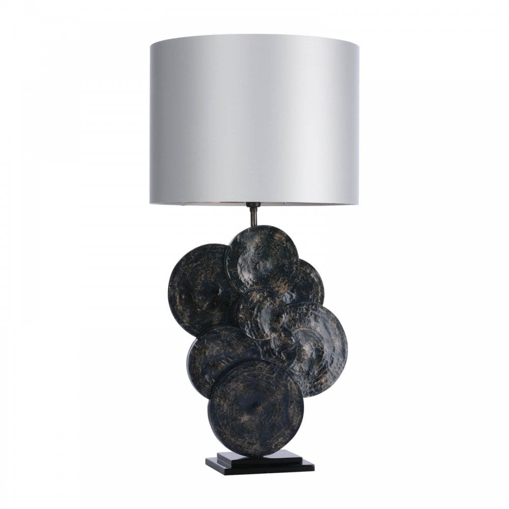 Planet Blue & Gold Table Lamp Base Only
