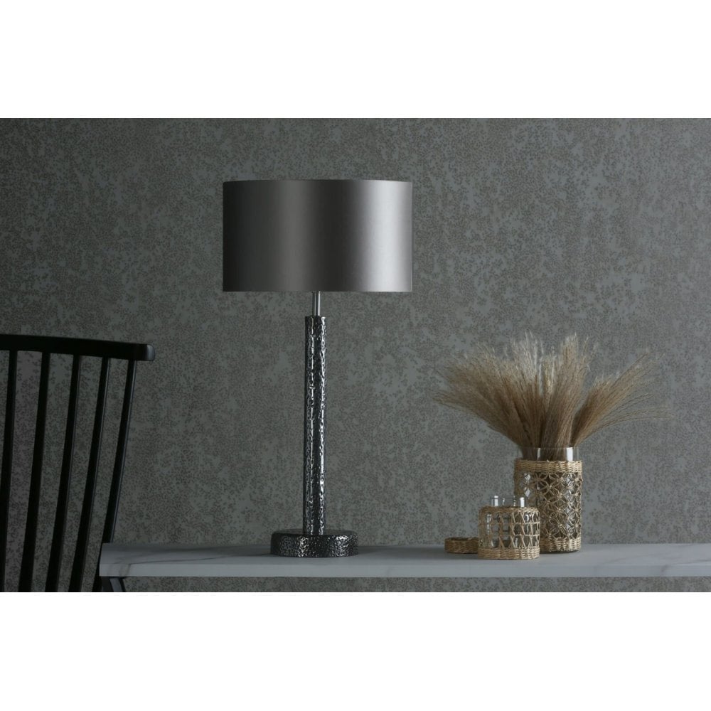 Sloane Large Pewter Table Lamp Base Only