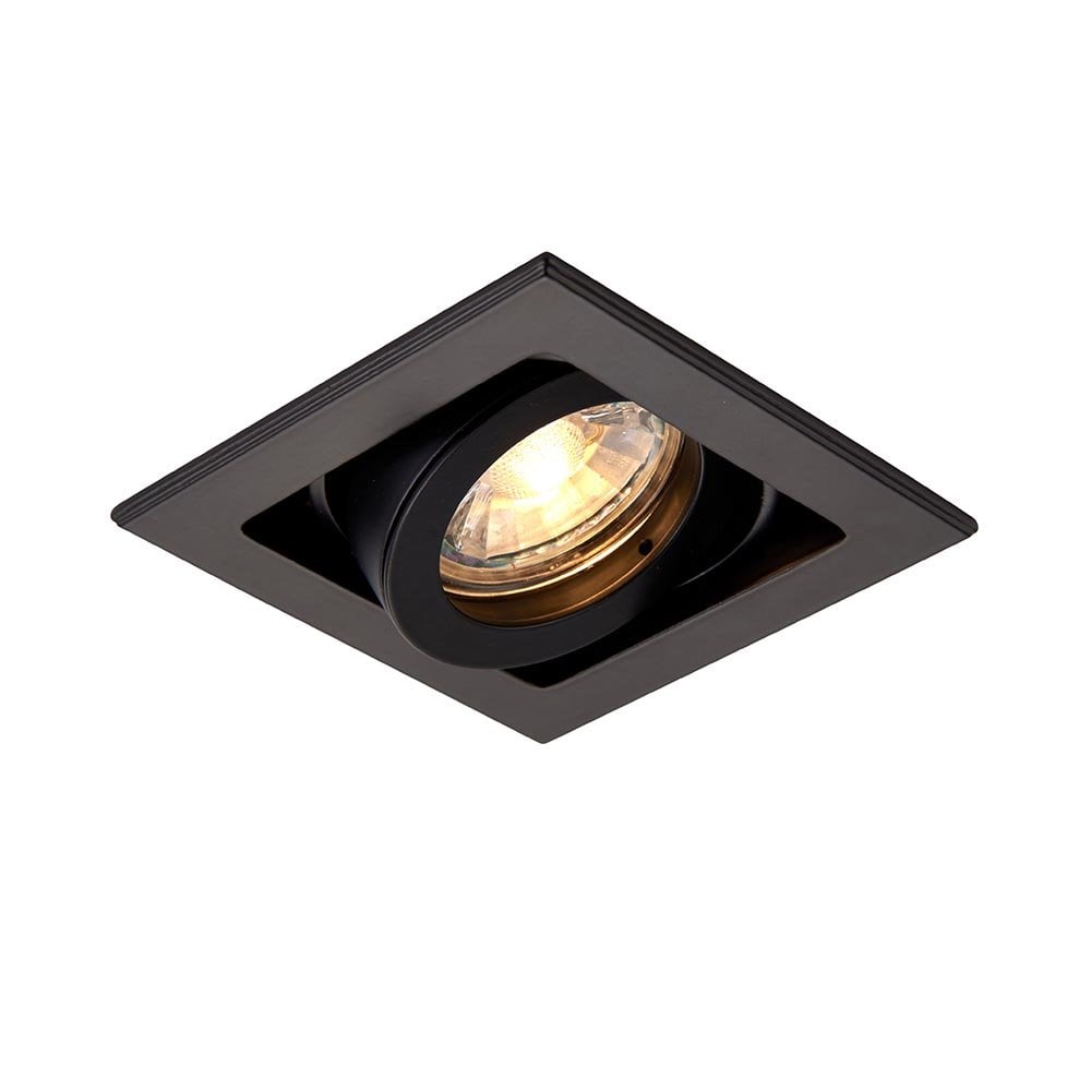 Xeno Single Downlight in Matt Black