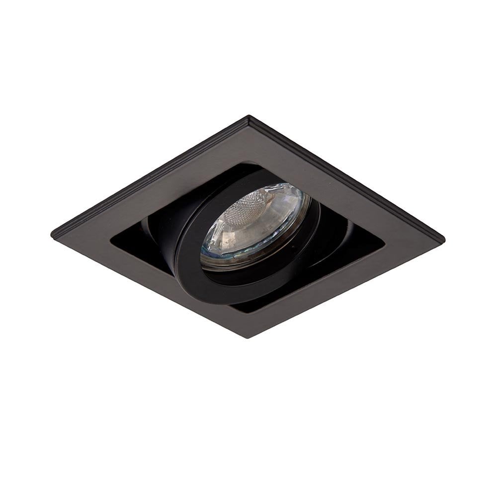 Xeno Single Downlight in Matt Black