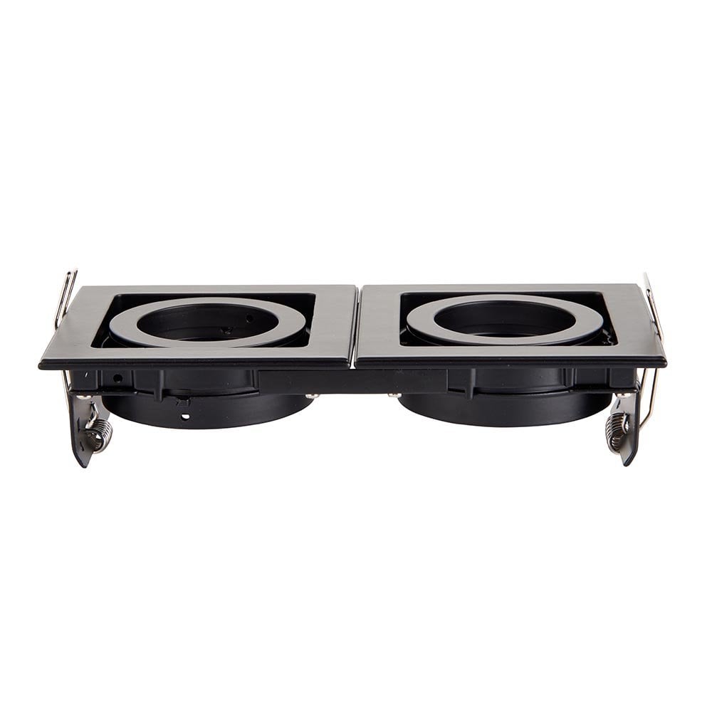 Xeno Twin Downlight in Matt Black