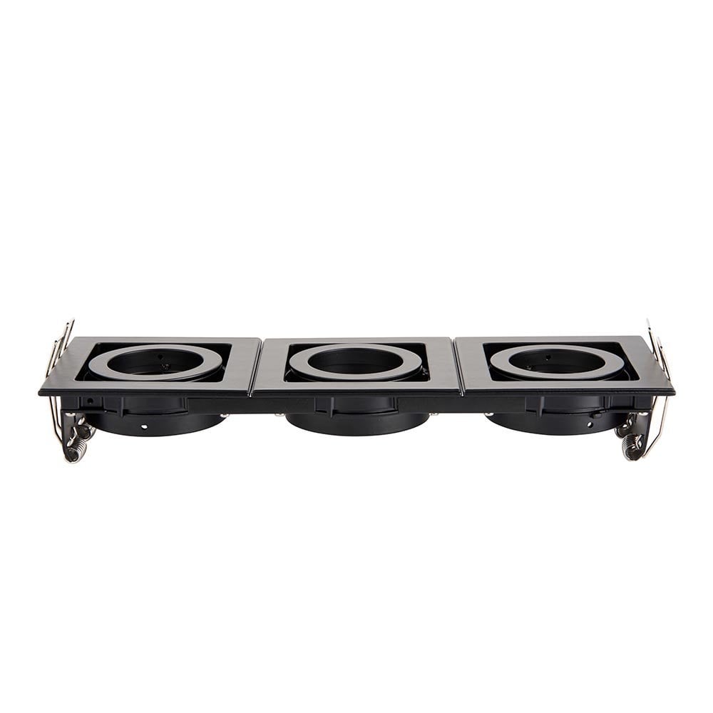 Xeno Triple Downlight in Matt Black