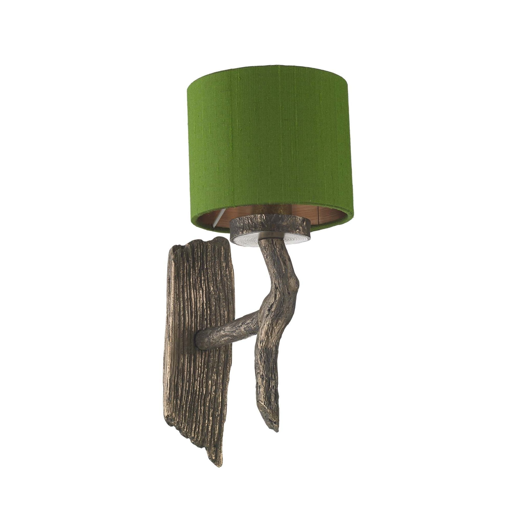 Joshua Single Wall Bracket Bronze Bespoke Shade