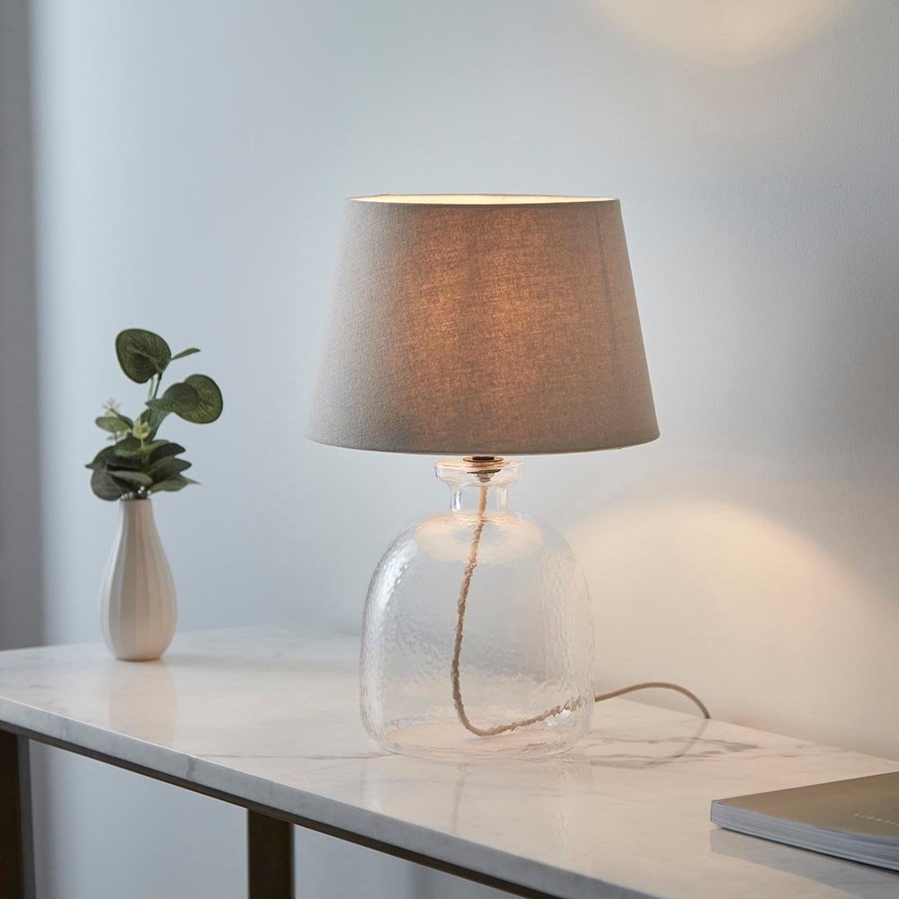 Lyra Glass Table Lamp Base Only