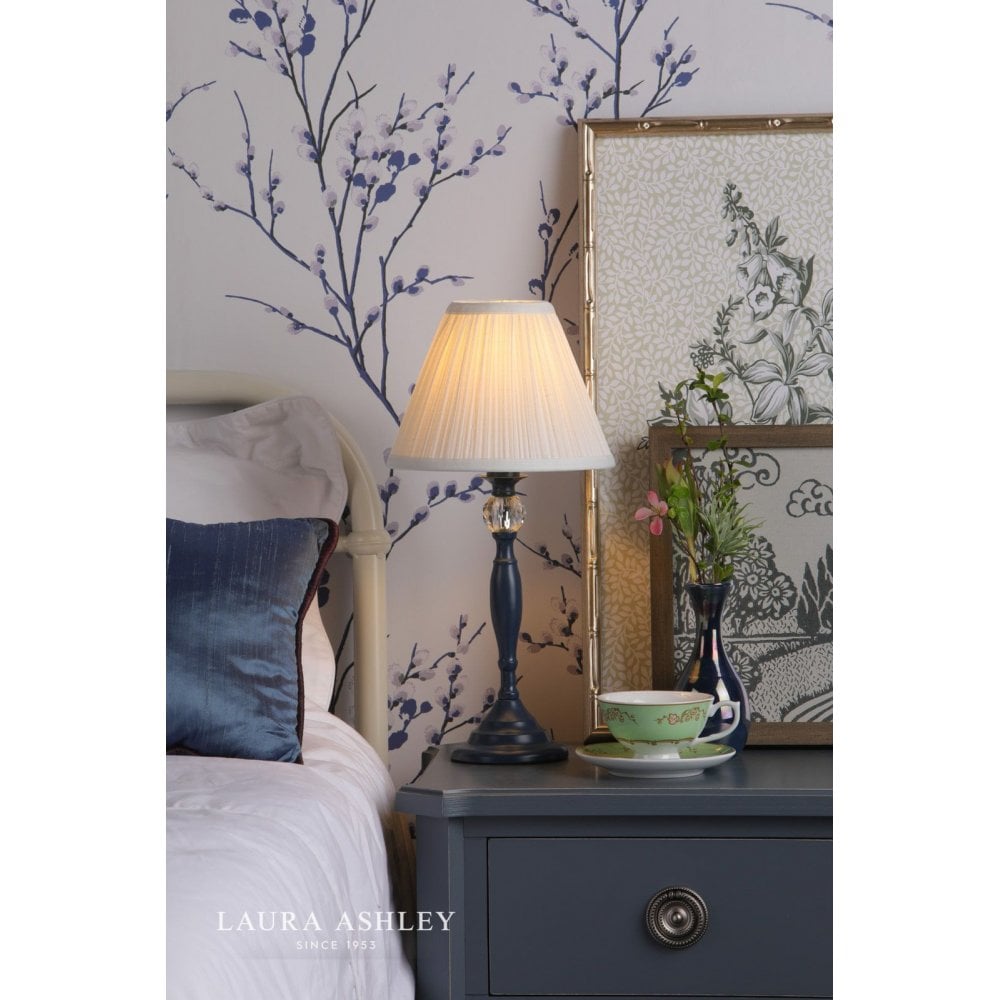 Ellis Blue Table Lamp With Shade
