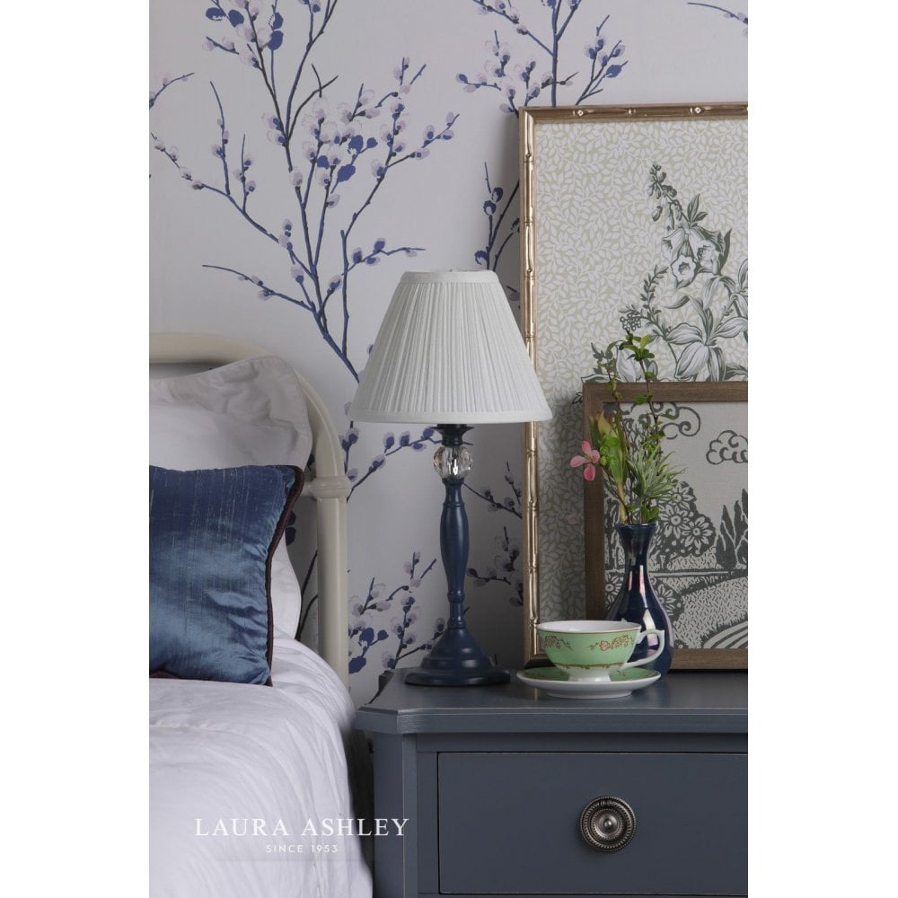 Ellis Blue Table Lamp With Shade