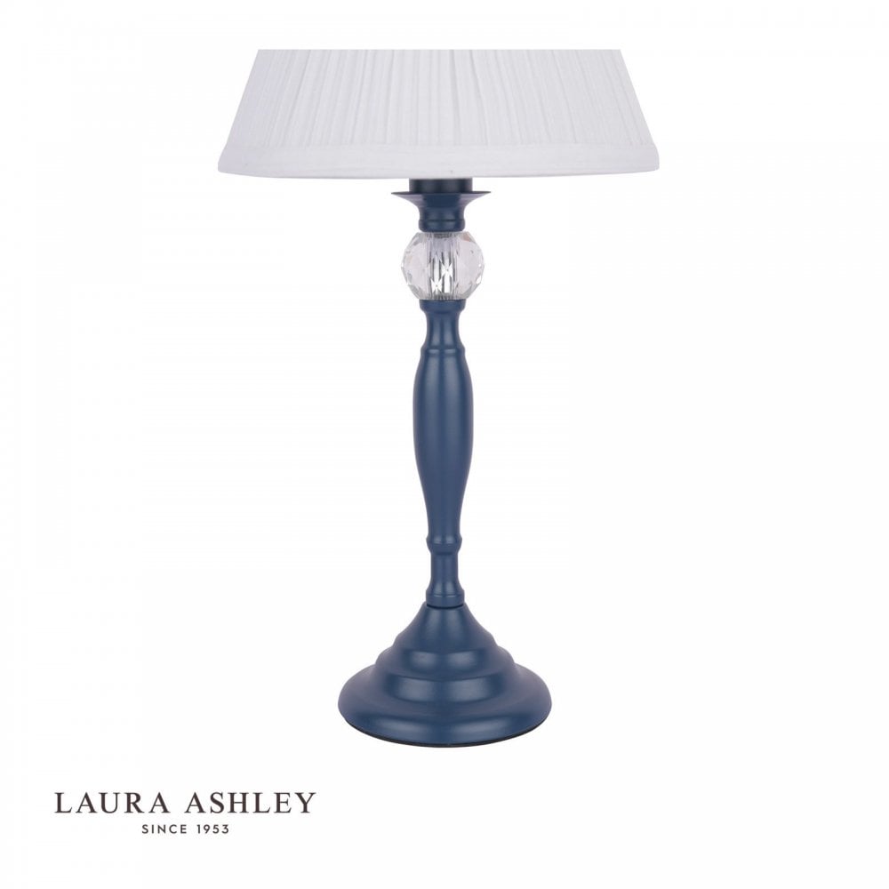 Ellis Blue Table Lamp With Shade