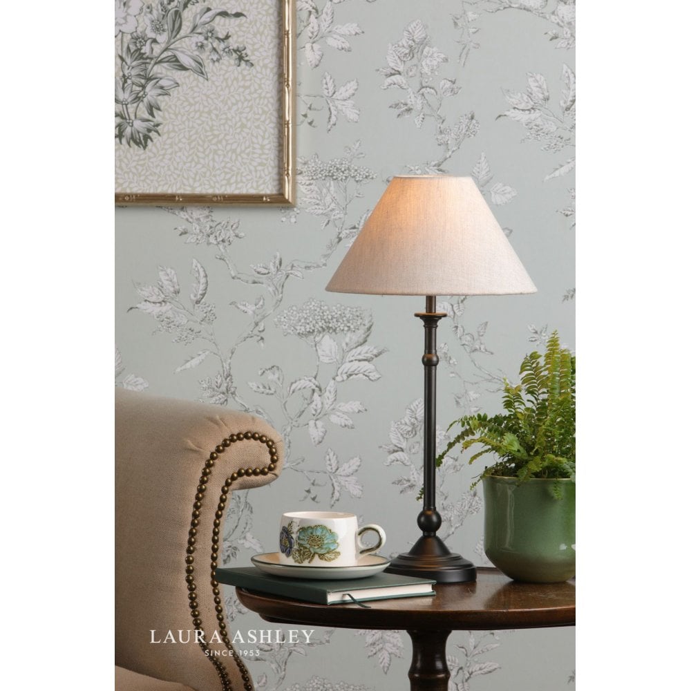 Ludchurch Black Table Lamp C/W Shade