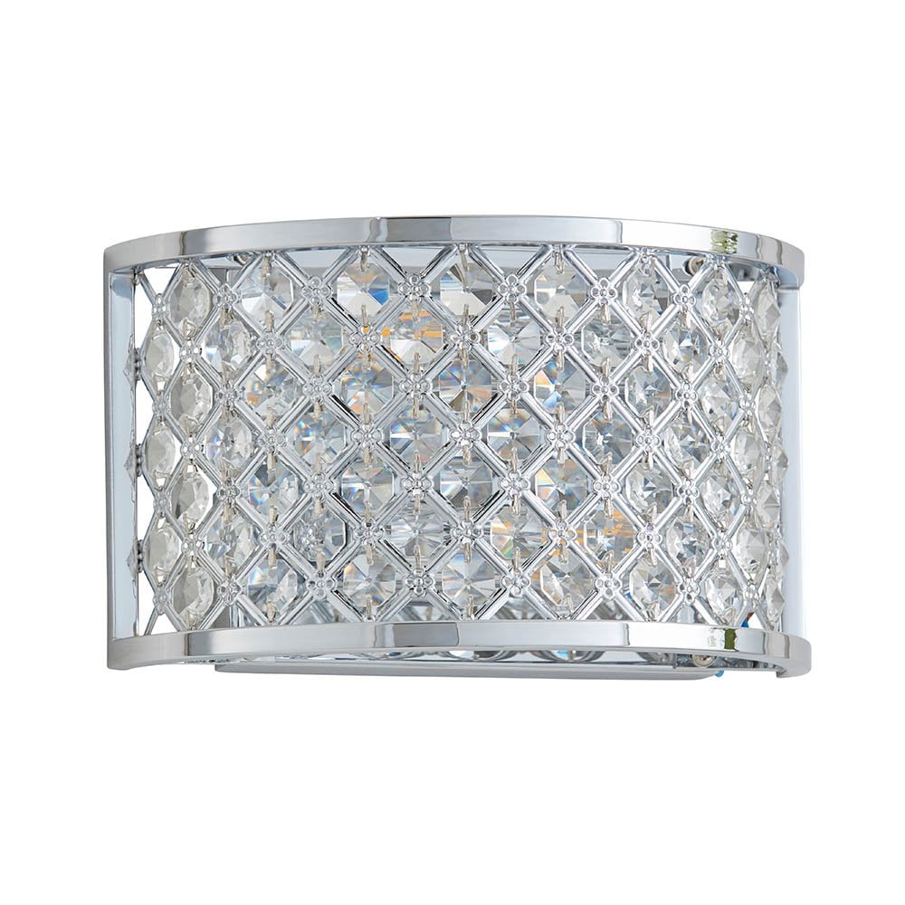 Hudson Wall Light in Chrome