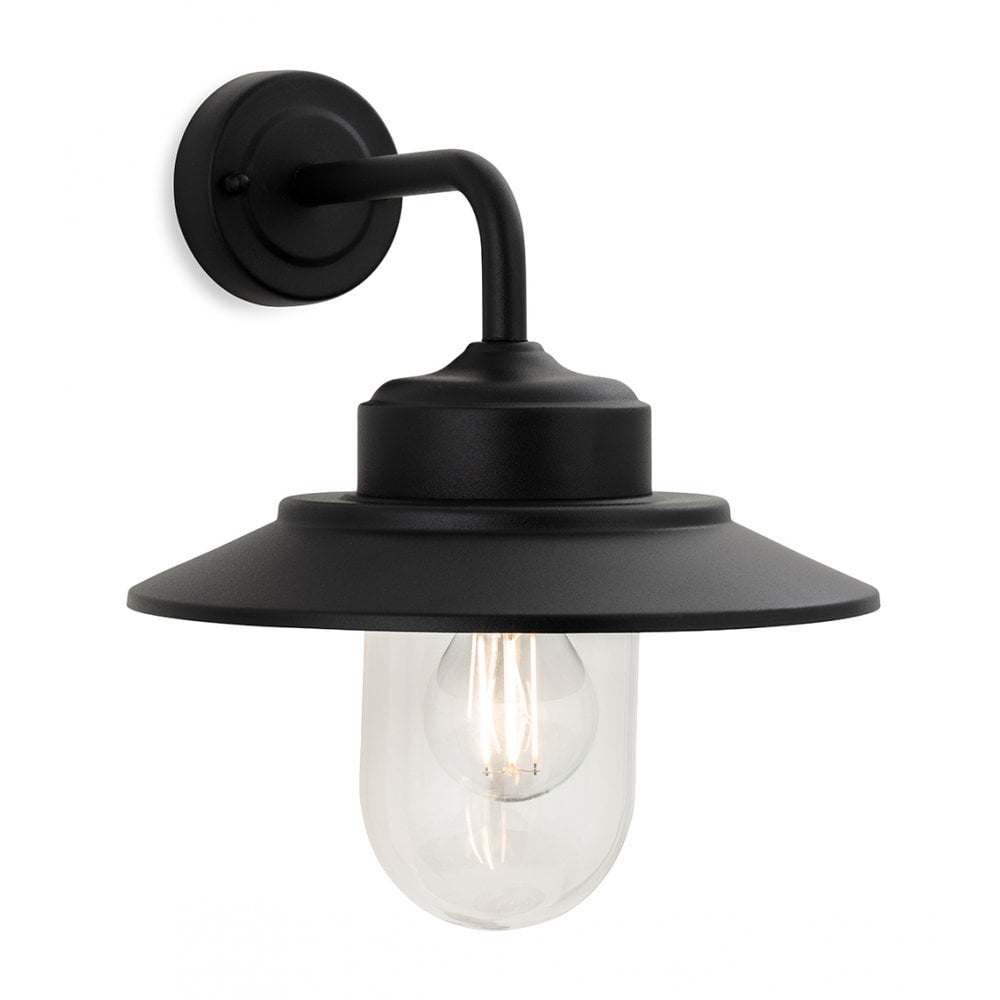 Naples Outdoor Wall Light finished in Black IP44