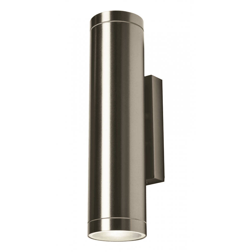 Brean Up and Down Wall Light in Stainless Steel