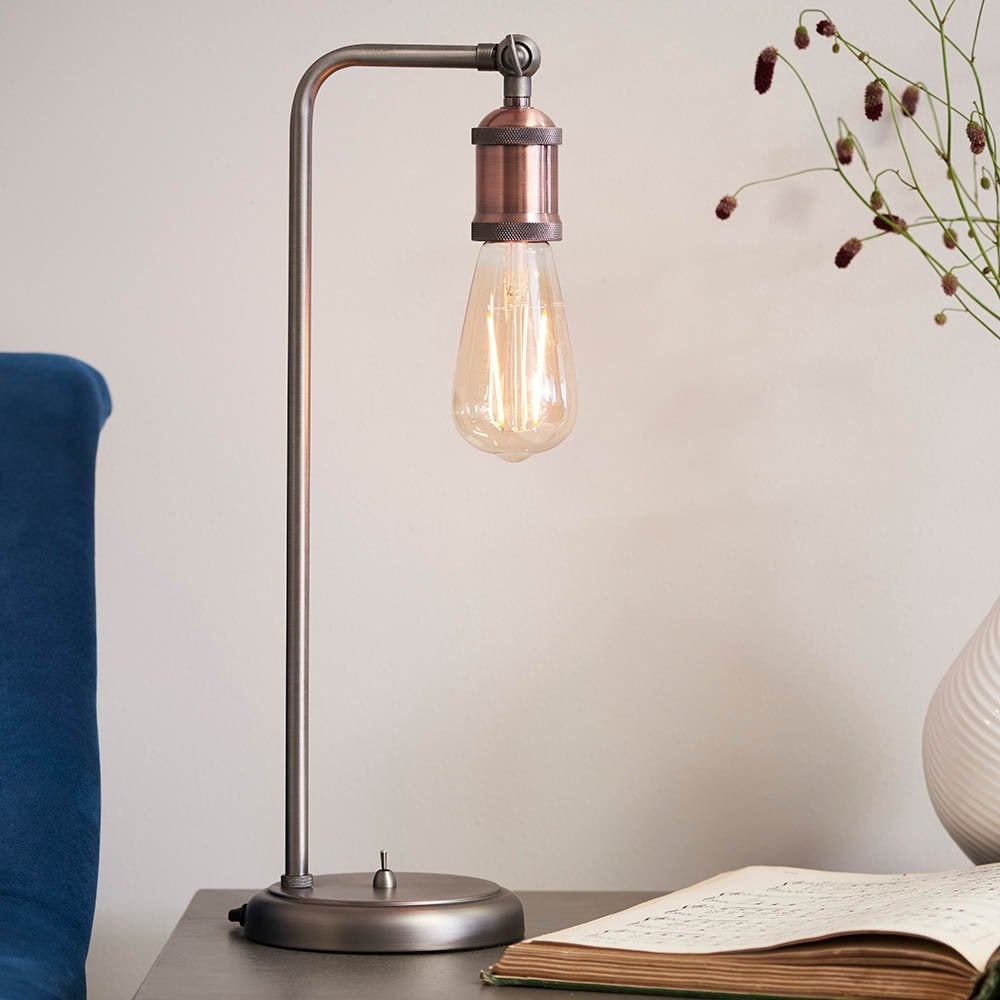 Hal Table Lamp in Copper Finish
