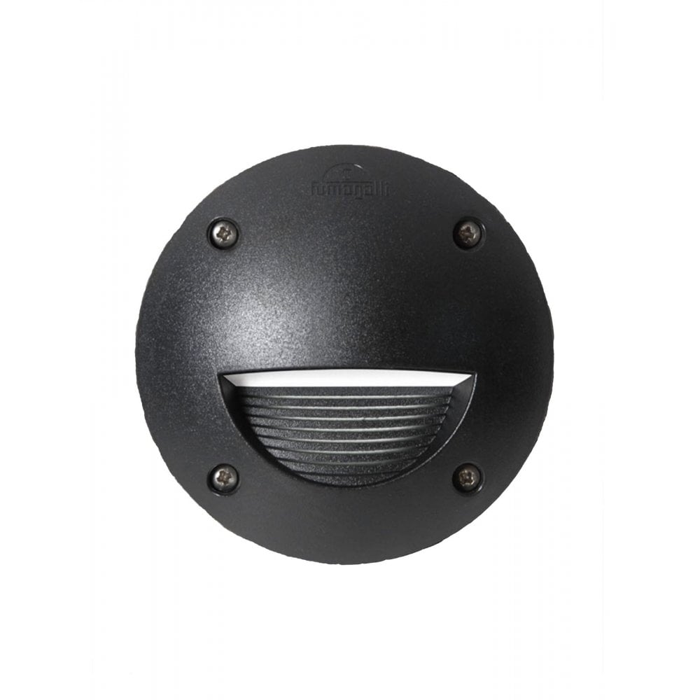 Leti 100 Round Eyelid Gill LED 3W GX53 in Black