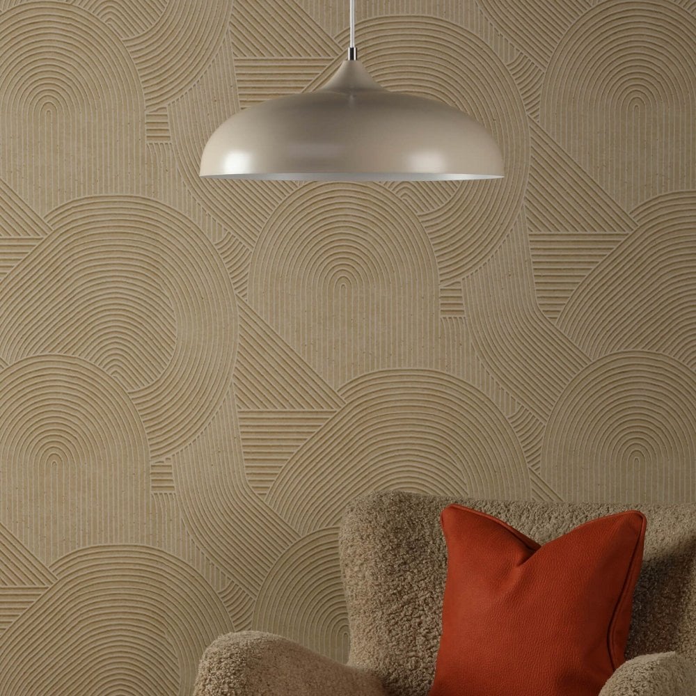 Kaelan 1 Light Pendant in Taupe