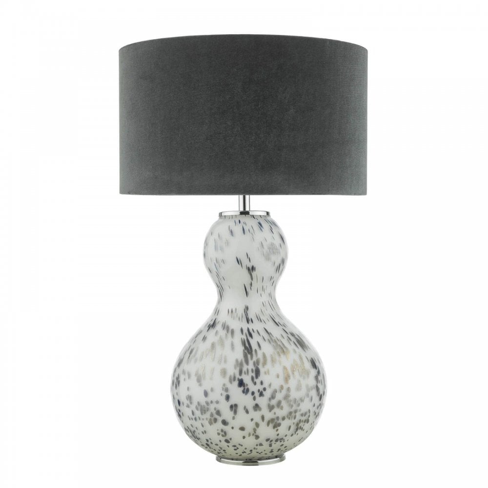 Dascha Table Lamp C/W Grey Shade