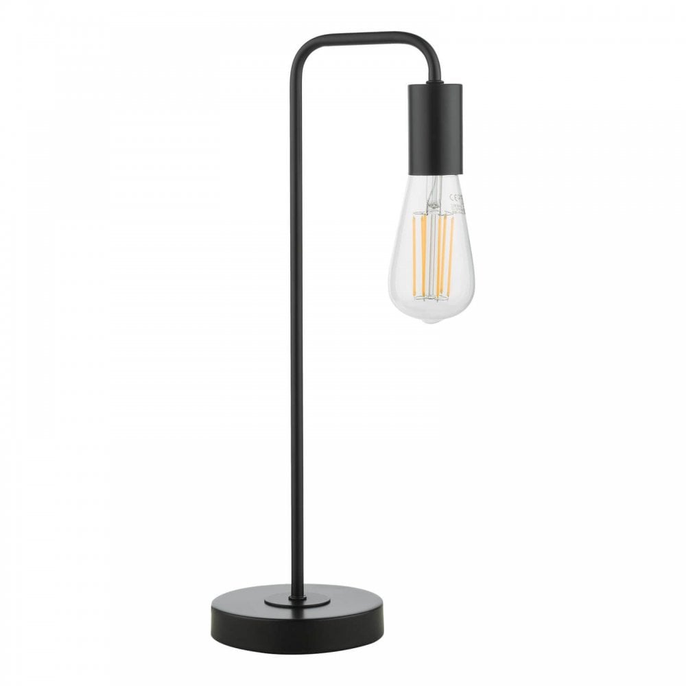 Dena Matt Black Table Lamp
