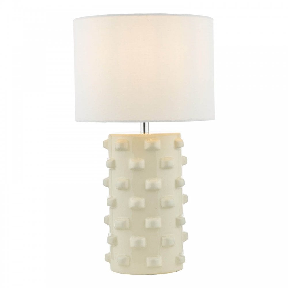Georgina White Table Lamp C/W Shade