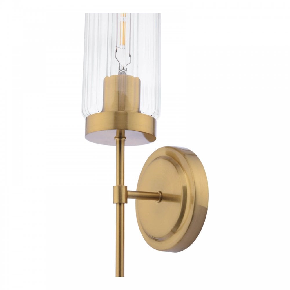 Jodelle Polished Bronze Wall Light