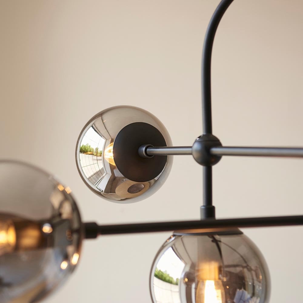 Erin Black Pendant C/W Smoked Shades