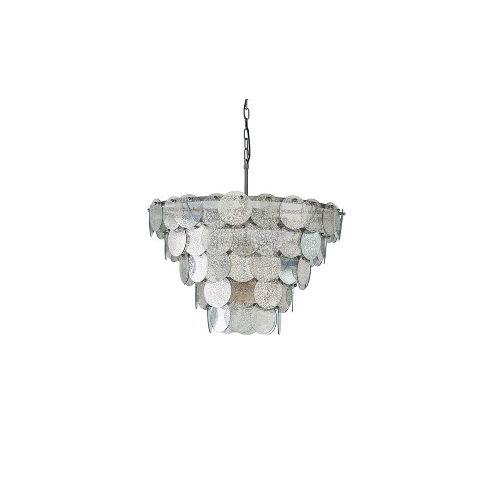 Bella Antique Silver with Mercury Glass