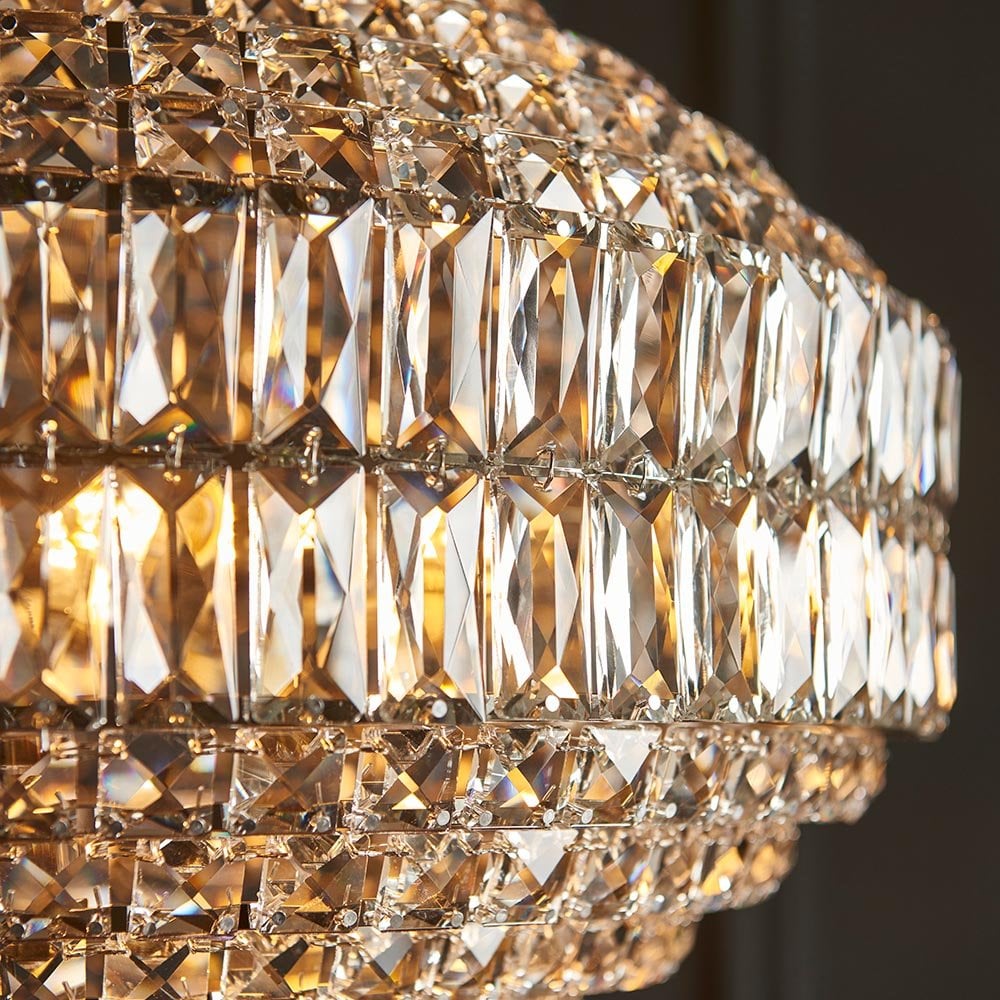 Beatrice 5 Light Crystal Pendant